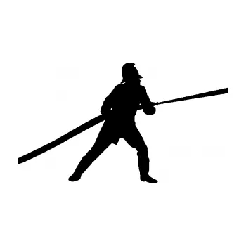 Samolepící dekorace SAMOLEPKA Hasič 009 pravá (01 - černá) NA AUTO, NÁLEPKA, FÓLIE, POLEP, TUNING, VLASTNÍ TEXT, TISK, AUTOSAMOLEPKY.cz, POLEPY, OBRÁZEK, LOGO, SAMOLEPKY