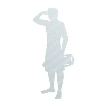 Samolepící dekorace SAMOLEPKA Plavčík 001 levá (51 - 3D karbon bílý) NA AUTO, NÁLEPKA, FÓLIE, POLEP, TUNING, VLASTNÍ TEXT, TISK, AUTOSAMOLEPKY.cz, POLEPY, OBRÁZEK, LOGO, SAMOLEPKY