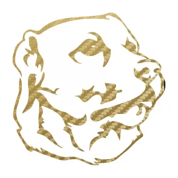 Polep vozidla Pes 104 pravá Labrador (59 - 3D karbon zlatý) SAMOLEPKA NA AUTO, NÁLEPKA, FÓLIE, POLEP, TUNING, VLASTNÍ TEXT, TISK, AUTOSAMOLEPKY.cz, POLEPY, OBRÁZEK, LOGO, 3D STICKERS