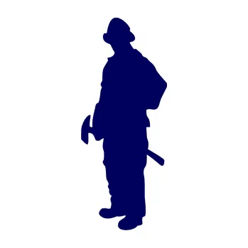 Samolepící dekorace Hasič 001 levá (23 - tmavě modrá) SAMOLEPKA NA AUTO, NÁLEPKA, FÓLIE, POLEP, TUNING, VLASTNÍ TEXT, TISK, AUTOSAMOLEPKY.cz, POLEPY, OBRÁZEK, LOGO, 3D STICKERS