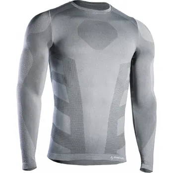 Pánské termoprádlo Pánské termo triko s dlouhým rukávem IRON-IC iSoft Barva: Grigio VS, Velikost: S/M