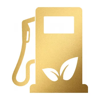 samolepka Elektro auto 001 levá symbol eko čerpací stanice (43 - zlatá metalíza) SAMOLEPKA NA AUTO, NÁLEPKA, FÓLIE, POLEP, TUNING, VLASTNÍ TEXT, TISK, AUTOSAMOLEPKY.cz, POLEPY, OBRÁZEK, LOGO, 3D STICKERS