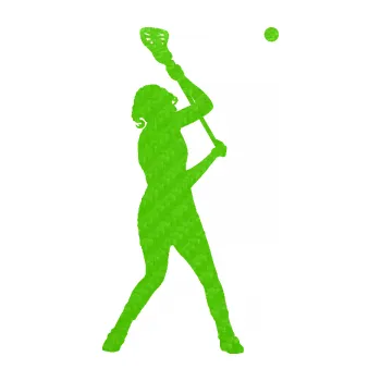 Samolepicí dekorace na vozidlo Lakros 002 levá hráčka (58 - 3D karbon zelený kawasaki) SAMOLEPKA NA AUTO, NÁLEPKA, FÓLIE, POLEP, TUNING, VLASTNÍ TEXT, TISK, AUTOSAMOLEPKY.cz, POLEPY, OBRÁZEK, LOGO, 3D STICKERS