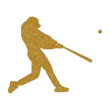 Samolepicí dekorace na vozidlo Baseball 001 pravá (92 - Ultra Metalic zlatá) SAMOLEPKA NA AUTO, NÁLEPKA, FÓLIE, POLEP, TUNING, VLASTNÍ TEXT, TISK, AUTOSAMOLEPKY.cz, POLEPY, OBRÁZEK, LOGO, 3D STICKERS