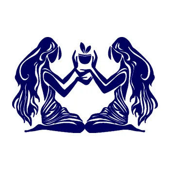 Samolepící dekorace SAMOLEPKA Blíženci 005 (23 - tmavě modrá) NA AUTO, NÁLEPKA, FÓLIE, POLEP, TUNING, VLASTNÍ TEXT, TISK, AUTOSAMOLEPKY.cz, POLEPY, OBRÁZEK, LOGO, SAMOLEPKY