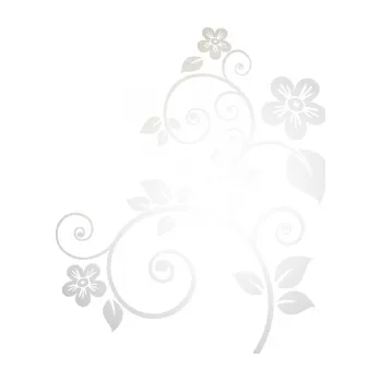 Samolepící dekorace SAMOLEPKA Květina dekor 012 levá (82 - odrazková reflexní bílá) NA AUTO, NÁLEPKA, FÓLIE, POLEP, TUNING, VLASTNÍ TEXT, TISK, AUTOSAMOLEPKY.cz, POLEPY, OBRÁZEK, LOGO, SAMOLEPKY