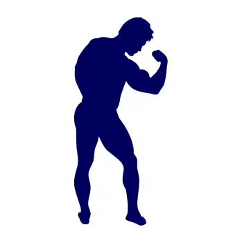 Polep vozidla Kulturista 005 pravá (23 - tmavě modrá) SAMOLEPKA NA AUTO, NÁLEPKA, FÓLIE, POLEP, TUNING, VLASTNÍ TEXT, TISK, AUTOSAMOLEPKY.cz, POLEPY, OBRÁZEK, LOGO, 3D STICKERS