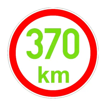 samolepka Maximální rychlost 370km - nejvyšší konstrukční rychlost (04 - zelená kawasaki) SAMOLEPKA NA AUTO, NÁLEPKA, FÓLIE, POLEP, TUNING, VLASTNÍ TEXT, TISK, AUTOSAMOLEPKY.cz, POLEPY, OBRÁZEK, LOGO, 3D STICKERS