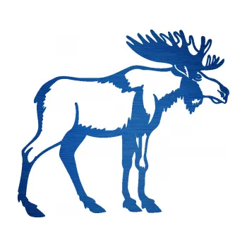 Samolepící dekorace SAMOLEPKA Los 005 pravá (65 - škrábaný kov modrý) NA AUTO, NÁLEPKA, FÓLIE, POLEP, TUNING, VLASTNÍ TEXT, TISK, AUTOSAMOLEPKY.cz, POLEPY, OBRÁZEK, LOGO, SAMOLEPKY