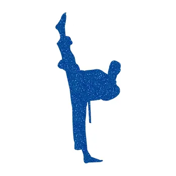 Polep vozidla SAMOLEPKA NA AUTO Karate 005 levá (88 - Ultra Metalic modrá) NÁLEPKA, FÓLIE, POLEP, TUNING, VLASTNÍ TEXT, TISK, AUTOSAMOLEPKY.cz, POLEPY, OBRÁZEK, LOGO, SAMOLEPKY