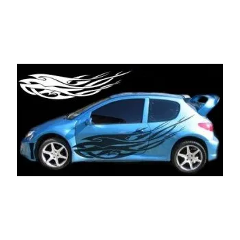 Polep vozidla SAMOLEPKA Samolepka na bok plameny 128 (87 - Ultra Metalic fialová) NA AUTO, NÁLEPKA, FÓLIE, POLEP, TUNING, VLASTNÍ TEXT, TISK, AUTOSAMOLEPKY.cz, POLEPY, OBRÁZEK, LOGO, SAMOLEPKY