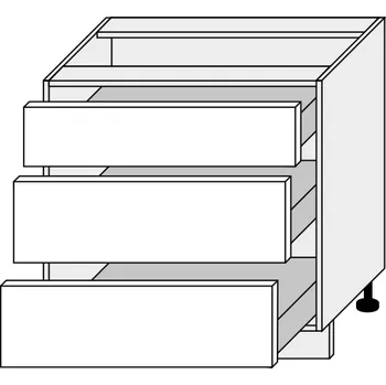 Kuchyňská skříňka Kuchyňská skříňka Titanium D3M/80