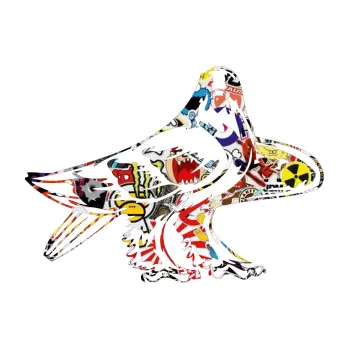 Samolepicí dekorace na vozidlo Predators 047 pravá (83 - Sticker bomb) SAMOLEPKA NA AUTO, NÁLEPKA, FÓLIE, POLEP, TUNING, VLASTNÍ TEXT, TISK, AUTOSAMOLEPKY.cz, POLEPY, OBRÁZEK, LOGO, 3D STICKERS