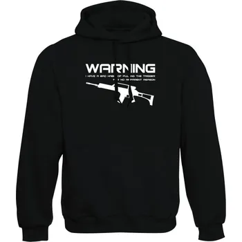 Pánská mikina Mikina s kapucí BAD HABIT G36 - černá