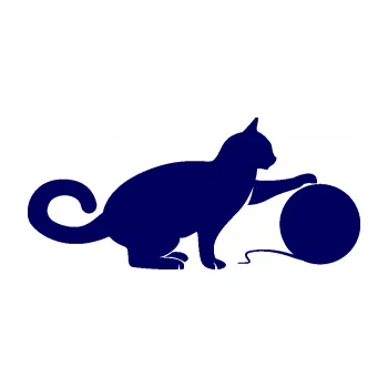 Samolepící dekorace SAMOLEPKA Kočka 011 pravá (23 - tmavě modrá) NA AUTO, NÁLEPKA, FÓLIE, POLEP, TUNING, VLASTNÍ TEXT, TISK, AUTOSAMOLEPKY.cz, POLEPY, OBRÁZEK, LOGO, SAMOLEPKY
