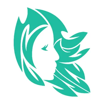 Samolepící dekorace Panna 003 pravá (25 - tyrkysová) SAMOLEPKA NA AUTO, NÁLEPKA, FÓLIE, POLEP, TUNING, VLASTNÍ TEXT, TISK, AUTOSAMOLEPKY.cz, POLEPY, OBRÁZEK, LOGO, 3D STICKERS