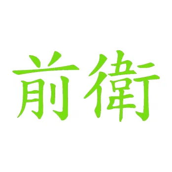 Polep vozidla SAMOLEPKA Čínský znak Avant Garde (04 - zelená kawasaki) NA AUTO, NÁLEPKA, FÓLIE, POLEP, TUNING, VLASTNÍ TEXT, TISK, AUTOSAMOLEPKY.cz, POLEPY, OBRÁZEK, LOGO, SAMOLEPKY