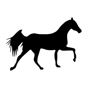 Samolepící dekorace SAMOLEPKA Kůň 001 pravá (01 - černá) NA AUTO, NÁLEPKA, FÓLIE, POLEP, TUNING, VLASTNÍ TEXT, TISK, AUTOSAMOLEPKY.cz, POLEPY, OBRÁZEK, LOGO, SAMOLEPKY