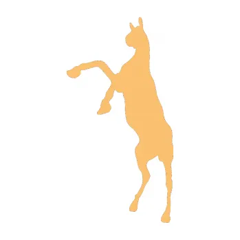 Samolepící dekorace SAMOLEPKA Kůň 016 levá (08 - béžová) NA AUTO, NÁLEPKA, FÓLIE, POLEP, TUNING, VLASTNÍ TEXT, TISK, AUTOSAMOLEPKY.cz, POLEPY, OBRÁZEK, LOGO, SAMOLEPKY