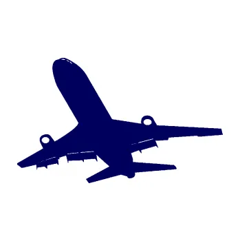 Polep vozidla SAMOLEPKA Letadlo 007 levá (23 - tmavě modrá) NA AUTO, NÁLEPKA, FÓLIE, POLEP, TUNING, VLASTNÍ TEXT, TISK, AUTOSAMOLEPKY.cz, POLEPY, OBRÁZEK, LOGO, SAMOLEPKY