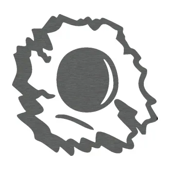 Samolepící dekorace Průstřel 002 pravá (62 - škrábaný titan) SAMOLEPKA NA AUTO, NÁLEPKA, FÓLIE, POLEP, TUNING, VLASTNÍ TEXT, TISK, AUTOSAMOLEPKY.cz, POLEPY, OBRÁZEK, LOGO, 3D STICKERS