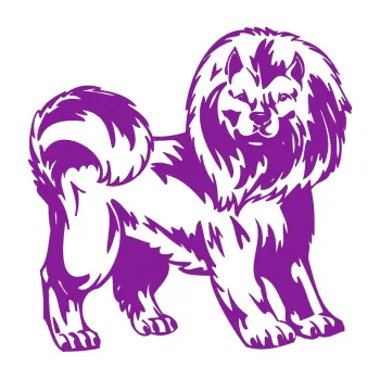 Polep vozidla SAMOLEPKA Pes 029 pravá (14 - fialová) NA AUTO, NÁLEPKA, FÓLIE, POLEP, TUNING, VLASTNÍ TEXT, TISK, AUTOSAMOLEPKY.cz, POLEPY, OBRÁZEK, LOGO, SAMOLEPKY