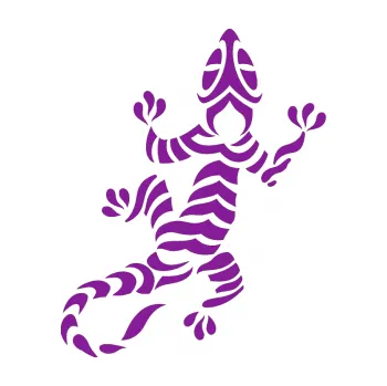 Samolepící dekorace Ještěrka 009 pravá (14 - fialová) SAMOLEPKA NA AUTO, NÁLEPKA, FÓLIE, POLEP, TUNING, VLASTNÍ TEXT, TISK, AUTOSAMOLEPKY.cz, POLEPY, OBRÁZEK, LOGO, 3D STICKERS