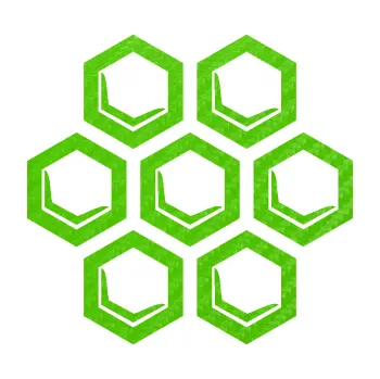 Samolepící dekorace SAMOLEPKA Plástve 001 levá (58 - 3D karbon zelený kawasaki) NA AUTO, NÁLEPKA, FÓLIE, POLEP, TUNING, VLASTNÍ TEXT, TISK, AUTOSAMOLEPKY.cz, POLEPY, OBRÁZEK, LOGO, SAMOLEPKY