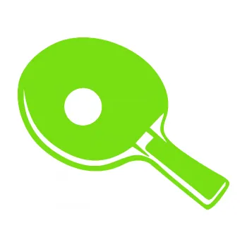 Polep vozidla Ping pong pálka levá (04 - zelená kawasaki) SAMOLEPKA NA AUTO, NÁLEPKA, FÓLIE, POLEP, TUNING, VLASTNÍ TEXT, TISK, AUTOSAMOLEPKY.cz, POLEPY, OBRÁZEK, LOGO, 3D STICKERS