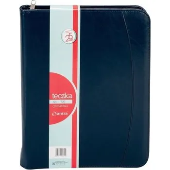 Set školních potřeb Teczka A4 709 szara na suwak ANTRA