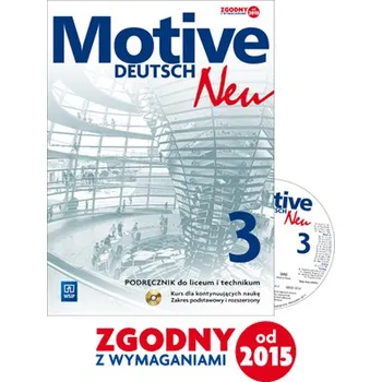Motive Deutsch. Język niemiecki. Podręcznik część 3 + CD - Alina Dorota Jarząbek, Danuta Koper