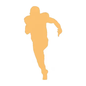 Polep vozidla Americký fotbal 005 levá (08 - béžová) SAMOLEPKA NA AUTO, NÁLEPKA, FÓLIE, POLEP, TUNING, VLASTNÍ TEXT, TISK, AUTOSAMOLEPKY.cz, POLEPY, OBRÁZEK, LOGO, 3D STICKERS