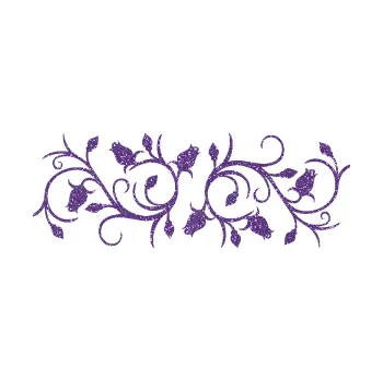 Samolepící dekorace SAMOLEPKA Květina dekor 010 levá růžičky (87 - Ultra Metalic fialová) NA AUTO, NÁLEPKA, FÓLIE, POLEP, TUNING, VLASTNÍ TEXT, TISK, AUTOSAMOLEPKY.cz, POLEPY, OBRÁZEK, LOGO, SAMOLEPKY