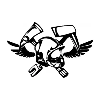 Samolepící dekorace SAMOLEPKA Hasič 011 pravá helma (01 - černá) NA AUTO, NÁLEPKA, FÓLIE, POLEP, TUNING, VLASTNÍ TEXT, TISK, AUTOSAMOLEPKY.cz, POLEPY, OBRÁZEK, LOGO, SAMOLEPKY