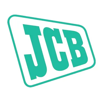 Samolepicí dekorace na vozidlo JCB - jedna barva (25 - tyrkysová) SAMOLEPKA NA AUTO, NÁLEPKA, FÓLIE, POLEP, TUNING, VLASTNÍ TEXT, TISK, AUTOSAMOLEPKY.cz, POLEPY, OBRÁZEK, LOGO, 3D STICKERS