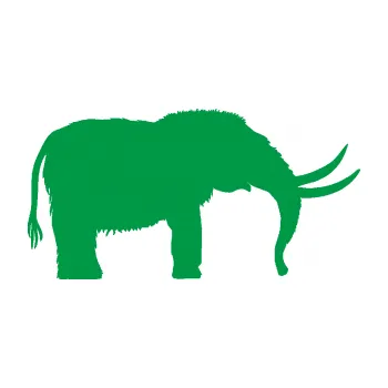 Samolepící dekorace SAMOLEPKA Mamut 001 pravá (12 - zelená) NA AUTO, NÁLEPKA, FÓLIE, POLEP, TUNING, VLASTNÍ TEXT, TISK, AUTOSAMOLEPKY.cz, POLEPY, OBRÁZEK, LOGO, SAMOLEPKY