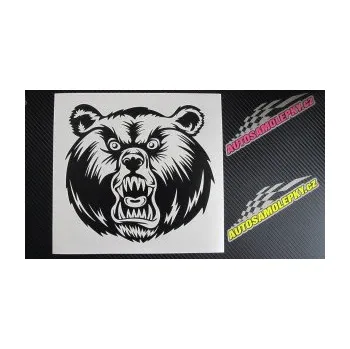 Samolepící dekorace SAMOLEPKA Medvěd 005 levá (17 - šedá) NA AUTO, NÁLEPKA, FÓLIE, POLEP, TUNING, VLASTNÍ TEXT, TISK, AUTOSAMOLEPKY.cz, POLEPY, OBRÁZEK, LOGO, SAMOLEPKY