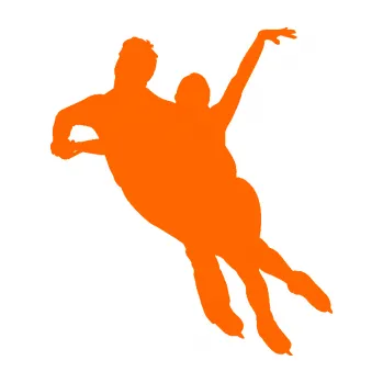 Polep vozidla Krasobruslení 009 levá pár (73 - Fluorescentní oranžová) SAMOLEPKA NA AUTO, NÁLEPKA, FÓLIE, POLEP, TUNING, VLASTNÍ TEXT, TISK, AUTOSAMOLEPKY.cz, POLEPY, OBRÁZEK, LOGO, 3D STICKERS