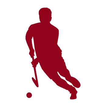 Samolepicí dekorace na vozidlo Florbal 003 levá (07 - bordó vínová) SAMOLEPKA NA AUTO, NÁLEPKA, FÓLIE, POLEP, TUNING, VLASTNÍ TEXT, TISK, AUTOSAMOLEPKY.cz, POLEPY, OBRÁZEK, LOGO, 3D STICKERS