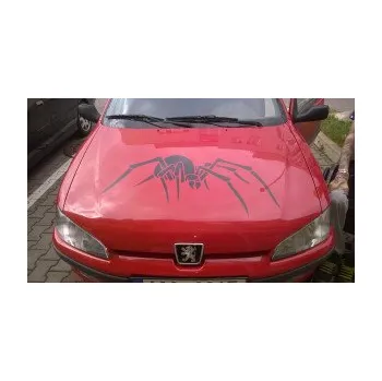 Samolepící dekorace SAMOLEPKA Pavouk 002 - pravá (17 - šedá) NA AUTO, NÁLEPKA, FÓLIE, POLEP, TUNING, VLASTNÍ TEXT, TISK, AUTOSAMOLEPKY.cz, POLEPY, OBRÁZEK, LOGO, SAMOLEPKY