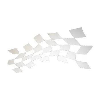 Polep vozidla SAMOLEPKA Šachovnice 020 (82 - odrazková reflexní bílá) NA AUTO, NÁLEPKA, FÓLIE, POLEP, TUNING, VLASTNÍ TEXT, TISK, AUTOSAMOLEPKY.cz, POLEPY, OBRÁZEK, LOGO, SAMOLEPKY