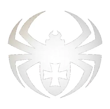 Samolepící dekorace SAMOLEPKA Pavouk 004 křižák (82 - odrazková reflexní bílá) NA AUTO, NÁLEPKA, FÓLIE, POLEP, TUNING, VLASTNÍ TEXT, TISK, AUTOSAMOLEPKY.cz, POLEPY, OBRÁZEK, LOGO, SAMOLEPKY