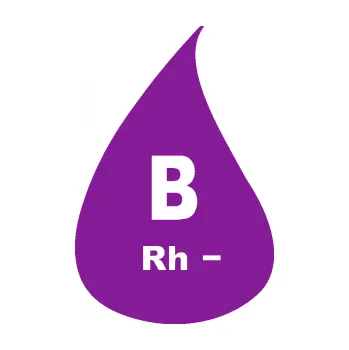 Polep vozidla SAMOLEPKA Krevní skupina B Rh- kapka (14 - fialová) NA AUTO, NÁLEPKA, FÓLIE, POLEP, TUNING, VLASTNÍ TEXT, TISK, AUTOSAMOLEPKY.cz, POLEPY, OBRÁZEK, LOGO, SAMOLEPKY