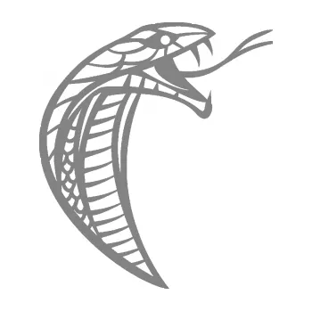 Samolepící dekorace SAMOLEPKA Cobra 005 pravá (17 - šedá) NA AUTO, NÁLEPKA, FÓLIE, POLEP, TUNING, VLASTNÍ TEXT, TISK, AUTOSAMOLEPKY.cz, POLEPY, OBRÁZEK, LOGO, SAMOLEPKY