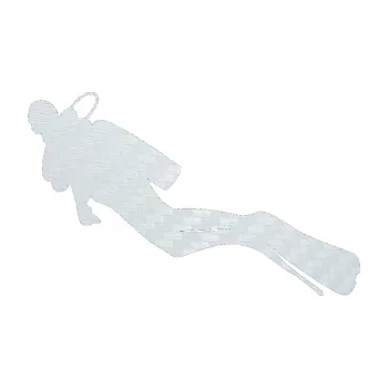 Polep vozidla SAMOLEPKA Potápěč 005 levá (51 - 3D karbon bílý) NA AUTO, NÁLEPKA, FÓLIE, POLEP, TUNING, VLASTNÍ TEXT, TISK, AUTOSAMOLEPKY.cz, POLEPY, OBRÁZEK, LOGO, SAMOLEPKY