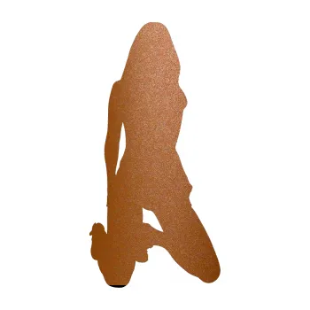 Polep vozidla Erotická žena 014 pravá (44 - měděná metalíza) SAMOLEPKA NA AUTO, NÁLEPKA, FÓLIE, POLEP, TUNING, VLASTNÍ TEXT, TISK, AUTOSAMOLEPKY.cz, POLEPY, OBRÁZEK, LOGO, 3D STICKERS