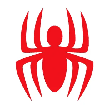 Samolepící dekorace SAMOLEPKA Pavouk 005 (10 - červená) NA AUTO, NÁLEPKA, FÓLIE, POLEP, TUNING, VLASTNÍ TEXT, TISK, AUTOSAMOLEPKY.cz, POLEPY, OBRÁZEK, LOGO, SAMOLEPKY