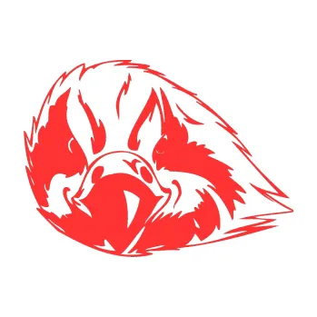 Samolepicí dekorace na vozidlo Predators 079 levá (02 - světle červená) SAMOLEPKA NA AUTO, NÁLEPKA, FÓLIE, POLEP, TUNING, VLASTNÍ TEXT, TISK, AUTOSAMOLEPKY.cz, POLEPY, OBRÁZEK, LOGO, 3D STICKERS