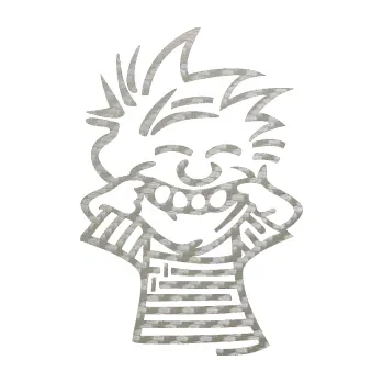 Samolepicí dekorace na vozidlo Boy vysmátej pravá (52 - 3D karbon stříbrný) SAMOLEPKA NA AUTO, NÁLEPKA, FÓLIE, POLEP, TUNING, VLASTNÍ TEXT, TISK, AUTOSAMOLEPKY.cz, POLEPY, OBRÁZEK, LOGO, 3D STICKERS