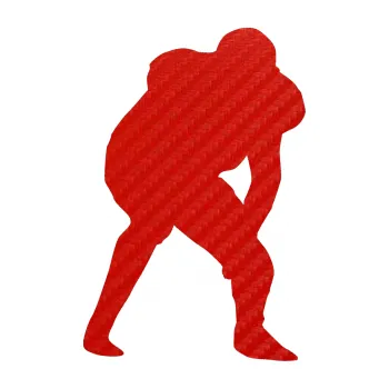 Polep vozidla Americký fotbal 007 pravá (53 - 3D karbon červený) SAMOLEPKA NA AUTO, NÁLEPKA, FÓLIE, POLEP, TUNING, VLASTNÍ TEXT, TISK, AUTOSAMOLEPKY.cz, POLEPY, OBRÁZEK, LOGO, 3D STICKERS